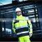 2017 High Visibility Safety Plain Bomber Polar Fleece Jacket