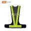 High vis PVC reflective strips safety vest for traffic