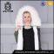 Real raccoon fur winter coat with detachable lining and hood