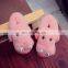 Wholesale new design winter slippers kids girl with high quality