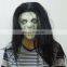 accessories Halloween Latex Horror Sadako Mask with Hair halloween mask