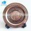 Custom cheap high quality university antique metal award plate for souvenir