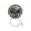 New Arrival Wholesale Silver Plating Big Rhinestones Magnetic Brooch With Eyeglass Holder