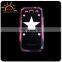 different shape LED light up flashing shining Moblie case