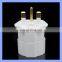 250V 16A AC Power Adapter Change Converter UK Plug EU Socket