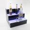 Counter Custom Acrylic Wine Display Stand With Light