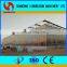 Galvanized Steel Structure Glass Cover Used Commercial Greenhouses