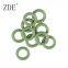 EPDM FKM Nitrile Green Heavy Duty Car Rubber O Ring Seal 2.5mm