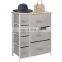 Home Storage Organizer Customized Modern Fabric Cloth Underwear Cabinet Dresser Storage Tower with 7 Drawers