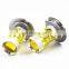 NEW 2x H7 4300K Yellow LED Fog Driving Light 2323 80W High Power DRL Bulb USA
