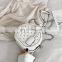 Women Purse and Handbags Female Girl fashion rivet round hand bags Women hand bags candy color gift
