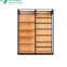 Metal and wood supermarket and stationery display racks light duty hot sale store display rack
