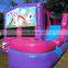 Unicorn Inflatable Bounce House Water Jumping Castle With Water Slide