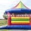 Rainbow Bounce House Commercial Kids Jumping Inflatable Castle Tent