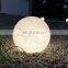 Modern Large White Globe Ball Garden Lights Stake Post Lights