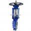 Bundor class150 DN100 WCB wafer knife gate valve manufacturer wcb slurry knife gate valve