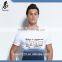 2015 scoop neck t shirt for men with sublimation print , t shirt wholesale
