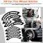 Car Tire Letter Stickers  Protection Wheel Stickers Auto Personalized Rim Wheel Styling Decal 3D Stereo Car Tire Letter Stickers