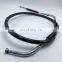 Best quality professional supplier spare parts  black color  motorcycle clutch cable for Haojue HJ 8