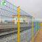 Powder coated hot galvanized safety wire mesh fence panels gate, railway garden security fencing