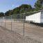 5ft, 6ft galvanized and PVC coated Chain Link Fence with barbed wire.