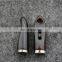 2 holes acrylic flat metal combined part button toggles for garment