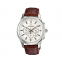 Stainless Steel Multi-function Lady Watches Man Quartz Chronograph Watch