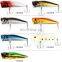 9.5cm 8g 8 Colors 3D Bionic Eyes Saltwater Fish Baits With Treble Hooks Floating Popper Bait Fishing