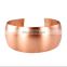 Wide cuff bracelet, copper T01.06.01 Gift Plated Alloy Bracelet for Women copper anniversary gifts for her