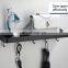 Space Aluminum Shower Gel Storage Bathroom Rack Toilet Storage Towel Racks for Living Room, Bathroom