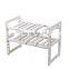 Cheap price smart design 2 tier  plastic cabinet storage multifunction adjustable kitchen expandable shelf under sink organizer