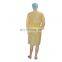 Yellow Gown Medical Hospital Isolation Gowns with cuff