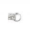 JRSGS Customized High Quality 304/316 Stainless Steel Marine grade hardware Square Eye Plate With Ring