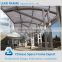 Steel roof structure car parking canopy