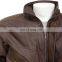 New Stylish Fashion Men Genuine Leather Bomber Jacket Leather Quilted Bomber Jackets