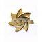Custom High Temperature Pump Parts Pump Blade Brass Impeller