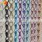 Aluminum colorful double hook chain door curtain chain for partition