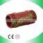 SAM UK brown pipe fitting double thread pipe nipple