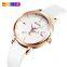 1457 fashion  leather wrist watches relojes para dama skmei quartz watch for lady