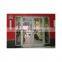 KFC door design spring Floor shop front door with aluminum frame glass