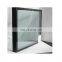 Triple Glazed Heat Insulation Door Double Sheet Blue Colour Frame Soundproof Window Glass