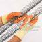 10Gauge 5Yarn(21S) Cotton Liner Crinkle Latex Palm Coated Gloves Latex Coated Cotton Gloves Work Gloves