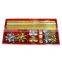 2016 Festive metalic star ribbon bow,10cm dia iridescent fancy bow, gift wrapping paper