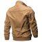 Denim Fashion Color Casual Sports Windproof Men's Long Sleeves Loose Jacket