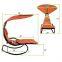 Rocking Chair Indoor/Outdoor Leisure Swing Hanging Chair