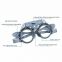 Direct Sale Ophthalmic Equipment Optical Trial Frame Adjustable PD 54-70mm Pure Titanium Material Light Weight Durable Model