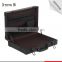 China Supplier Professional PVC Businessman Offcial Briefcase Dual Combination Locks case