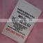 Cheap best sell maker printed leather label