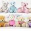53 plush teddy bear custom plush toy/plush brown bear toy/soft plush brown bear toy