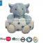 Plush elephant with blanket